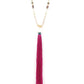 Tassel Pendant Necklace