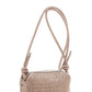 Braid Texture Zipper Crossbody Bag