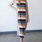 Colorblock Striped Dress