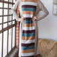 Colorblock Striped Dress