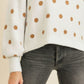 Polka Dots Long Sleeve Top