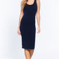 Racerback Sleeveless Midi Dress