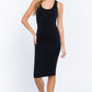 Racerback Sleeveless Midi Dress