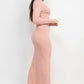 Side Slit Bodycon Maxi Dress