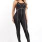 Overlock Line Jumpsuit