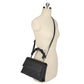 Fashion Smooth Pattern Wrinkle Handle Crossbody Bag