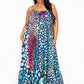 Printed Voluminous Maxi Dress