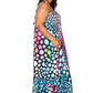 Printed Voluminous Maxi Dress