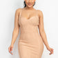 Sweetheart Wide Strap Bandage Dress