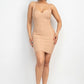 Sweetheart Wide Strap Bandage Dress