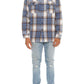 Men's Checkered Soft Flannel Shacket