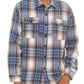 Men's Checkered Soft Flannel Shacket