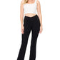 V-waist Mini Flare Yoga Pants