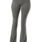 Folded High Waist Smooth Flare Yoga Pants