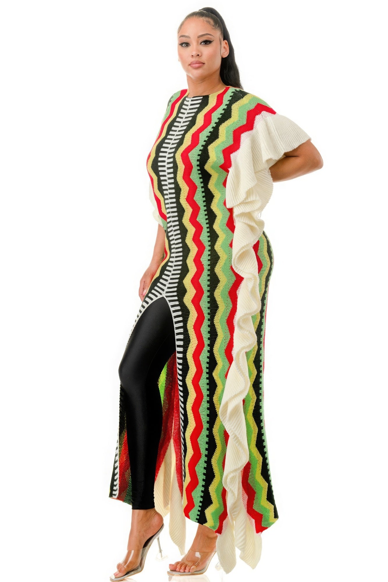 Thick Knit Tribal Dress